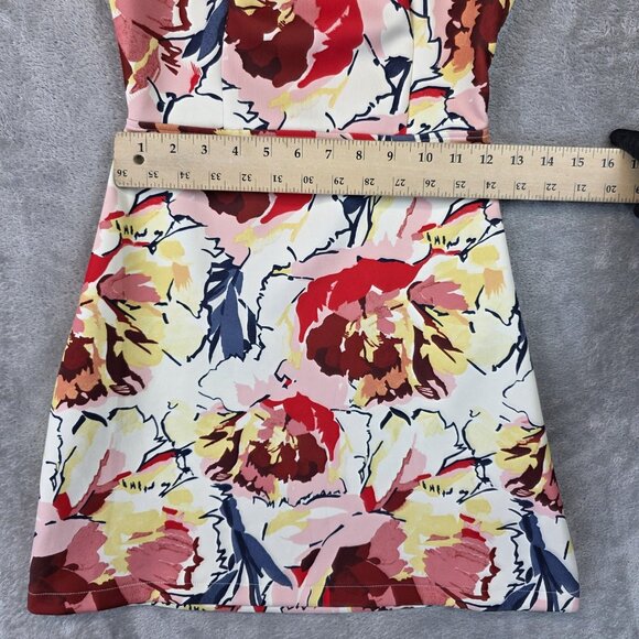 Abercrombie & Fitch Dress Womens Small Floral Sleeveless Halter Back Cutout - Picture 5 of 9